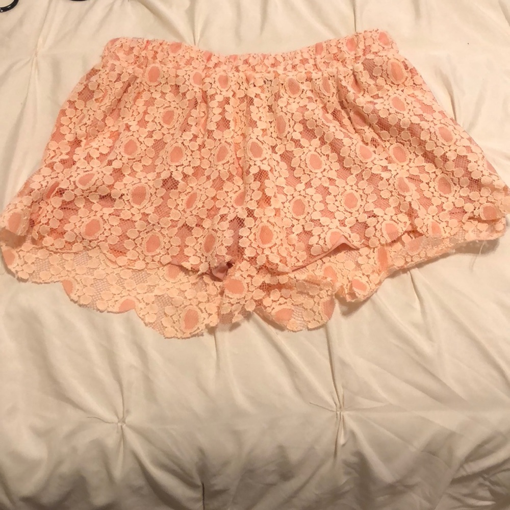 Pink shorts